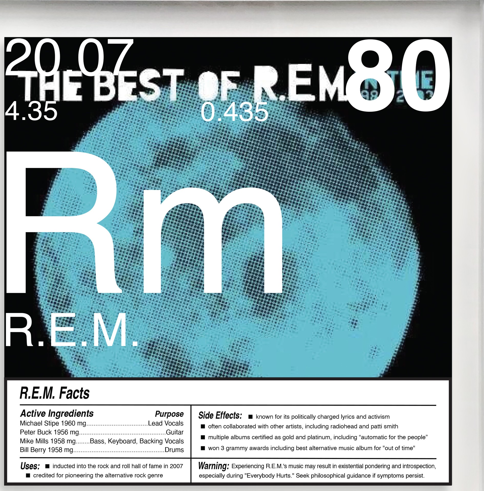 R.E.M. artwork