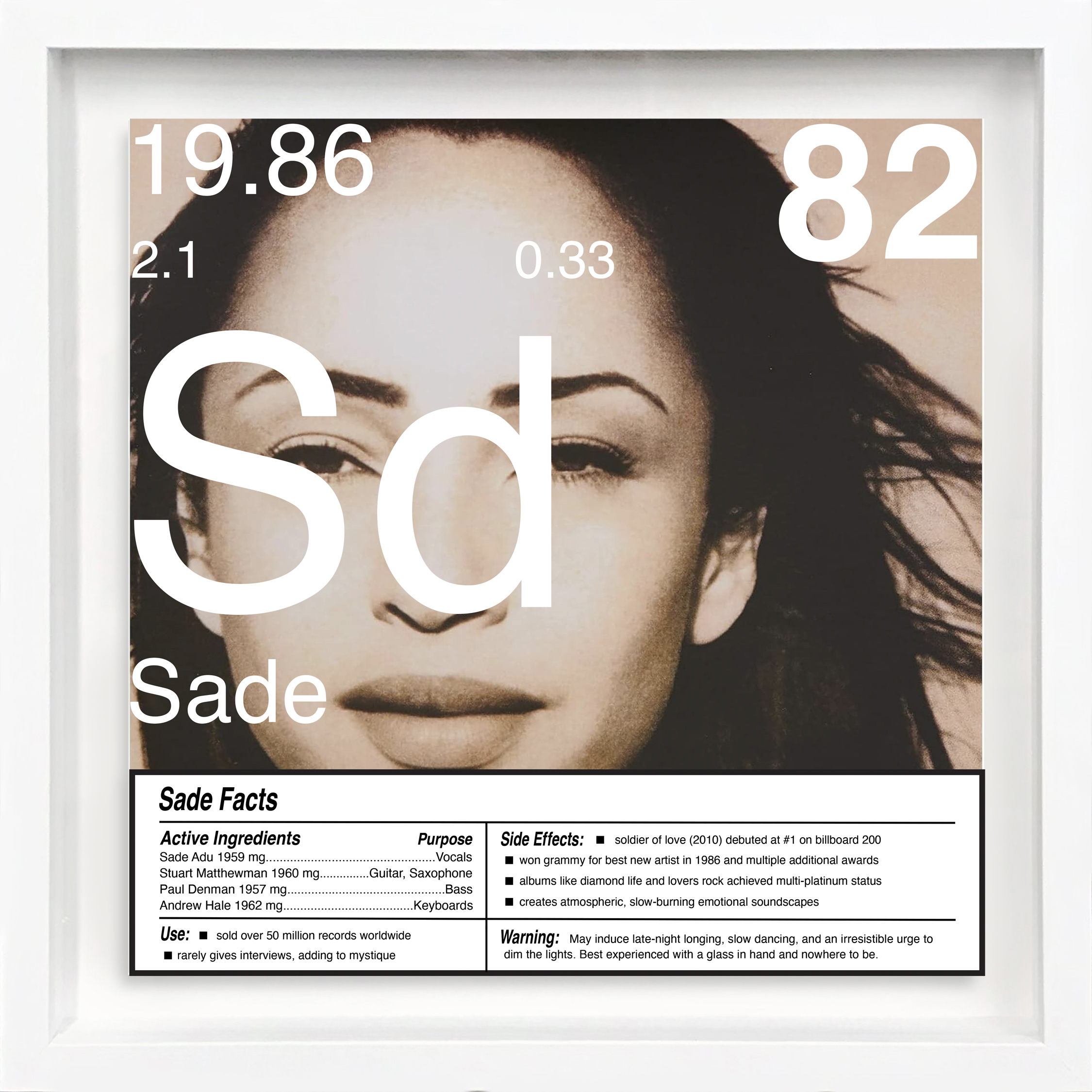 Sade artwork